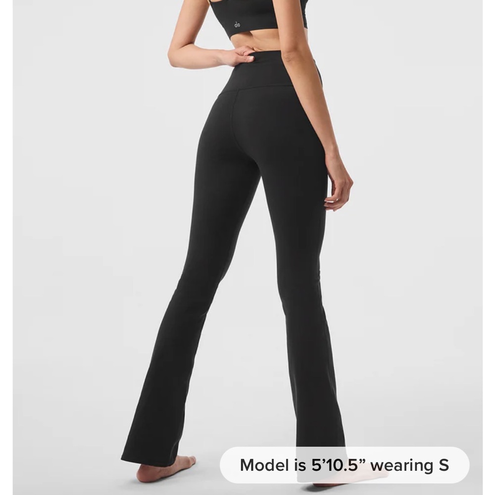 Airbrush High-Waist Bootcut Legging